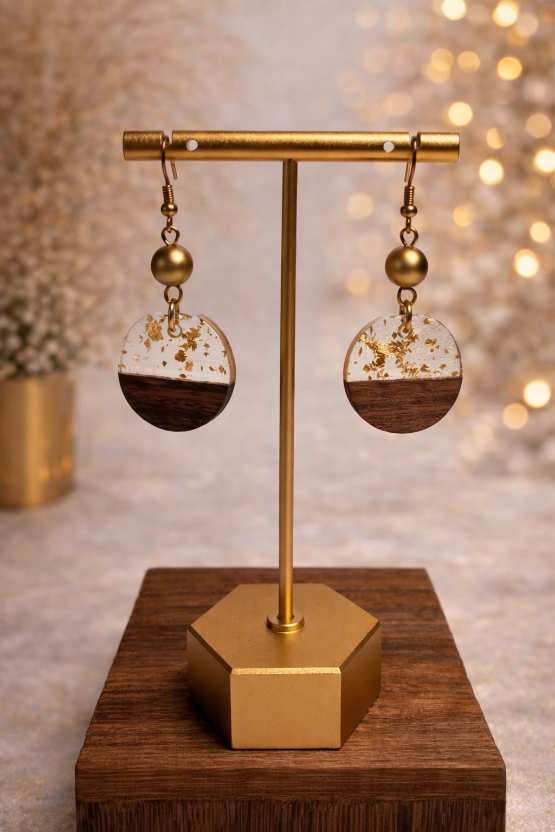 Color Me Classy: Gold Round