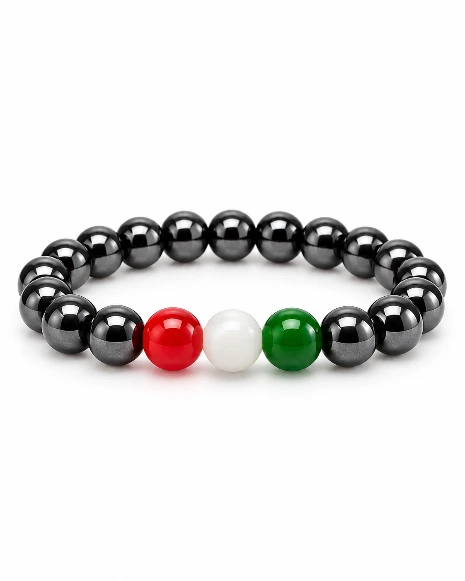 Black Hematite Mexico-Inspired Bracelet
