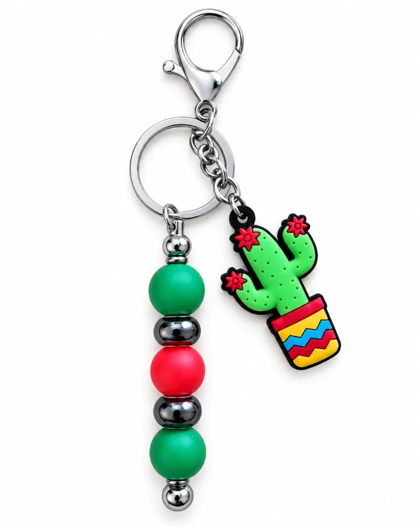 Cactus Keychain