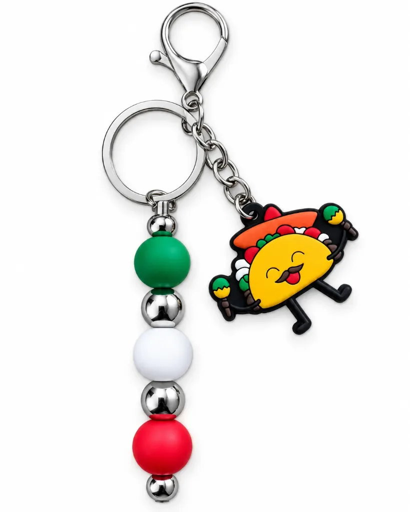 Taco Keychain
